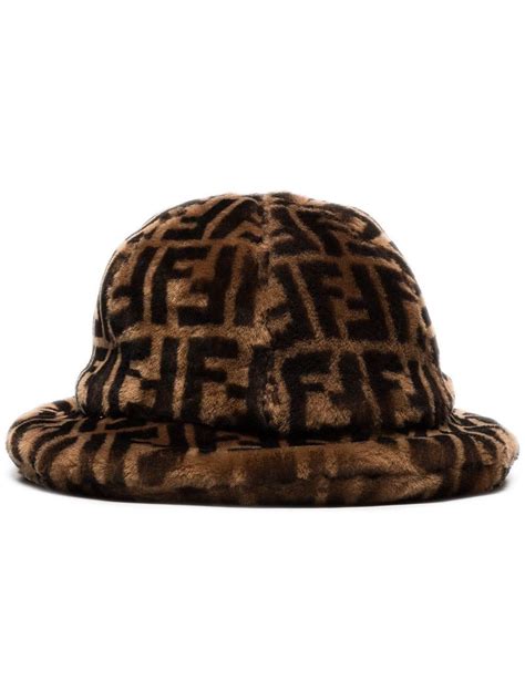 fendi hats womens|fendi fuzzy bucket hat.